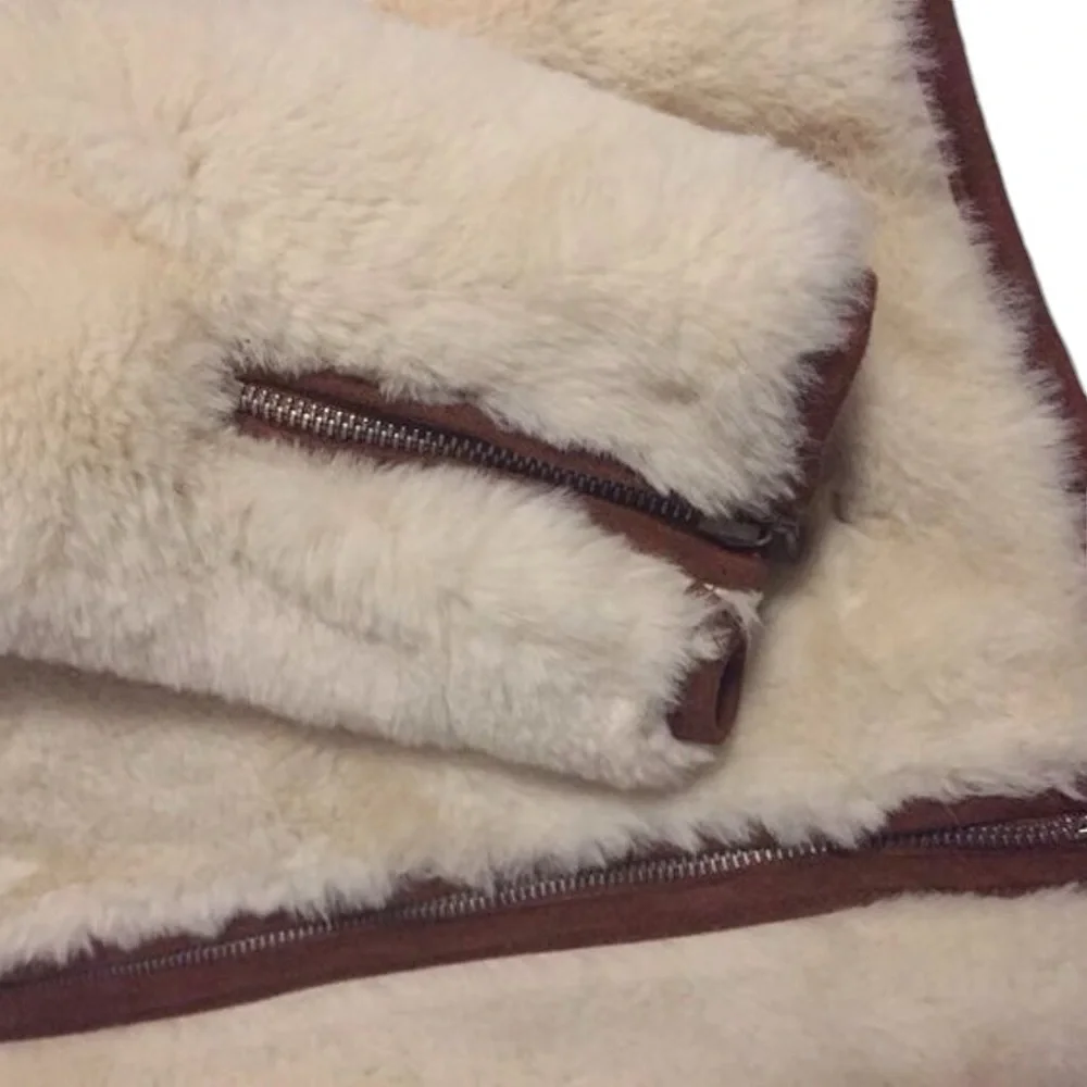 Copper Key Faux Sherpa Jacket Size Medium Girls'